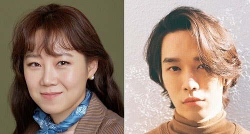 공효진(왼쪽)과 케빈오.<매니지먼트숲/소니뮤직엔터테인먼트코리아 제공>